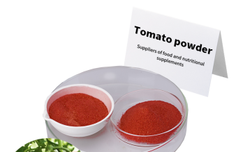 The application of tomato powder