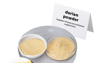 The application of durian powder